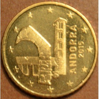 eurocoin eurocoins 50 cent Andorra 2015 (UNC)