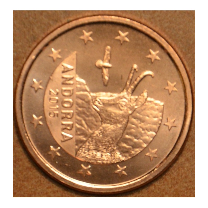 euroerme érme 5 cent Andorra 2015 (UNC)