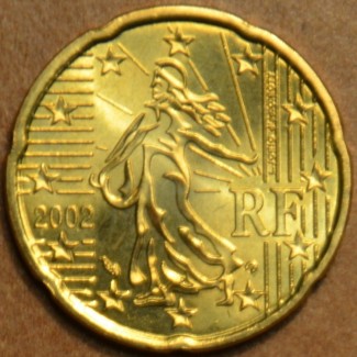 euroerme érme 20 cent Franciaország 2002 (UNC)