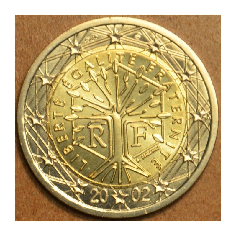 euroerme érme 2 Euro Franciaország 2002 (UNC)