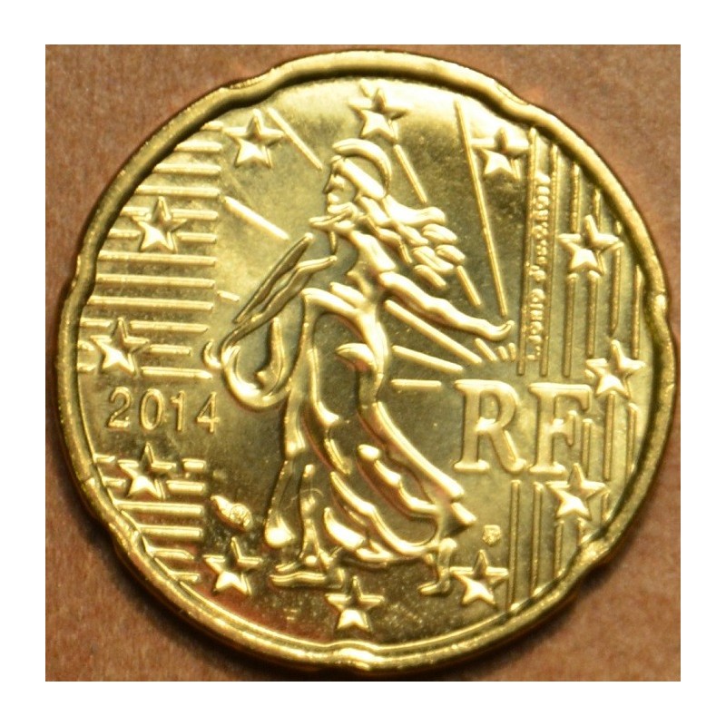 Euromince mince 20 cent Francúzsko 2014 (UNC)