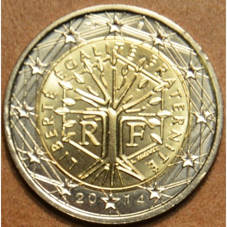 Euromince mince 2 Euro Francúzsko 2014 (UNC)