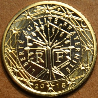 Euromince mince 1 Euro Francúzsko 2015 (UNC)