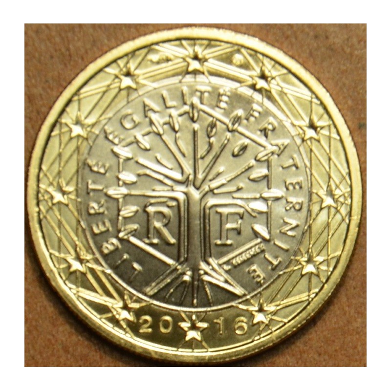 Euromince mince 1 Euro Francúzsko 2016 (UNC)