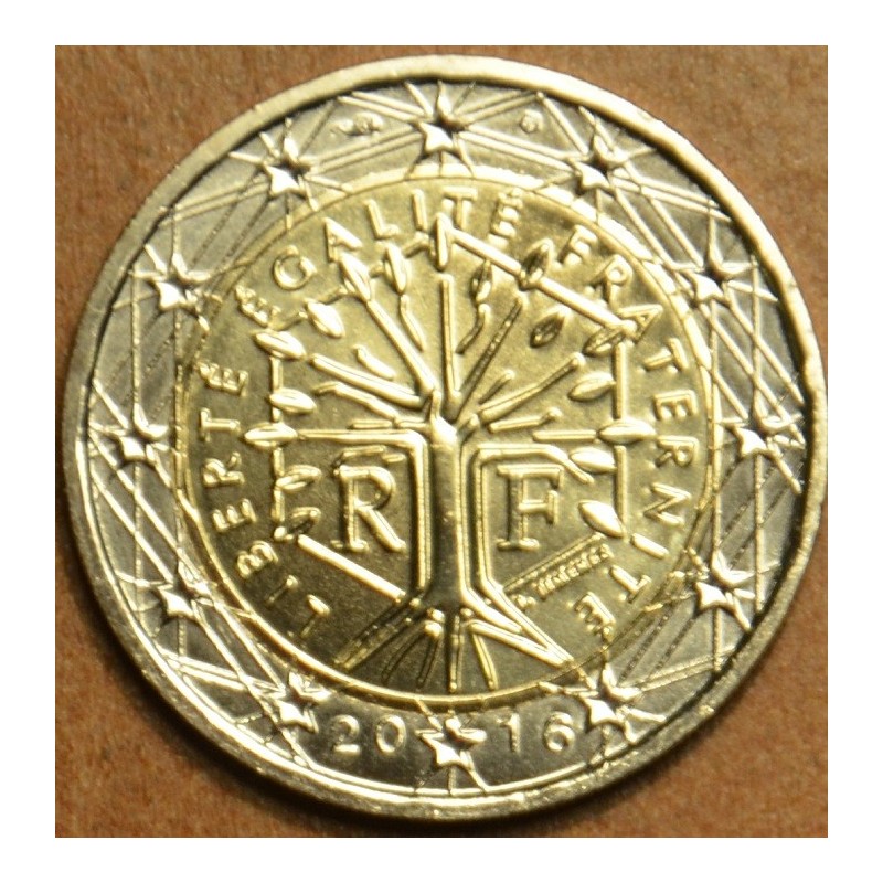 Euromince mince 2 Euro Francúzsko 2016 (UNC)