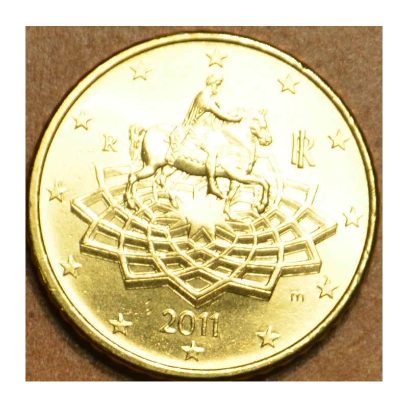 eurocoin eurocoins 50 cent Italy 2011 (UNC)