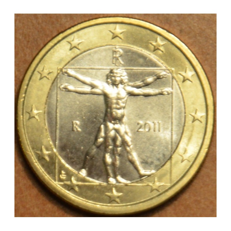 euroerme érme 1 Euro Olaszország 2011 (UNC)