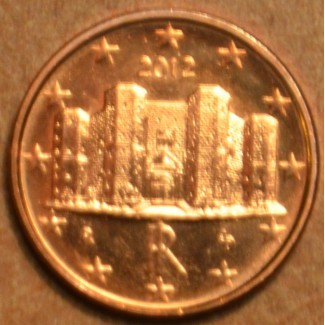 Euromince mince 1 cent Taliansko 2012 (UNC)