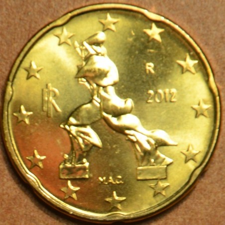 Euromince mince 20 cent Taliansko 2012 (UNC)