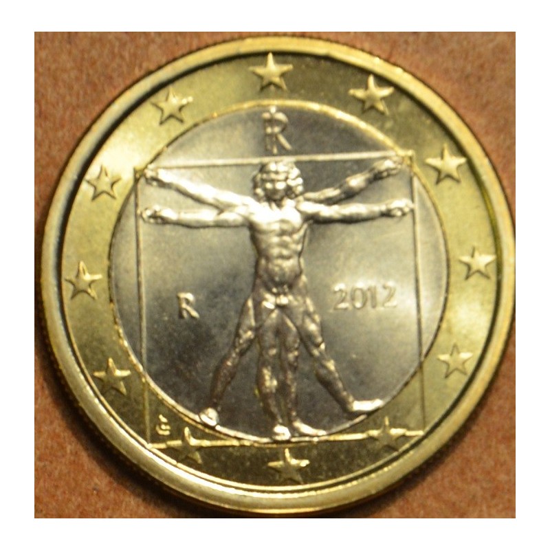 euroerme érme 1 Euro Olaszország 2012 (UNC)