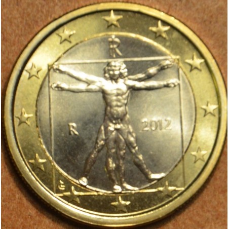 euroerme érme 1 Euro Olaszország 2012 (UNC)
