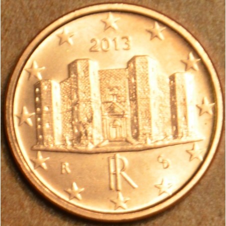 euroerme érme 1 cent Olaszország 2013 (UNC)