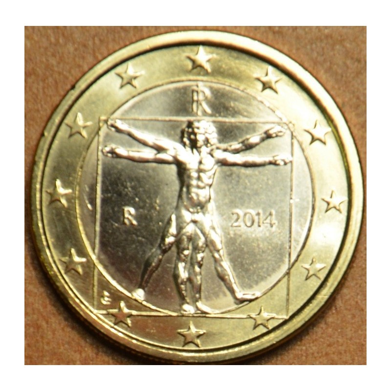 euroerme érme 1 Euro Olaszország 2014 (UNC)