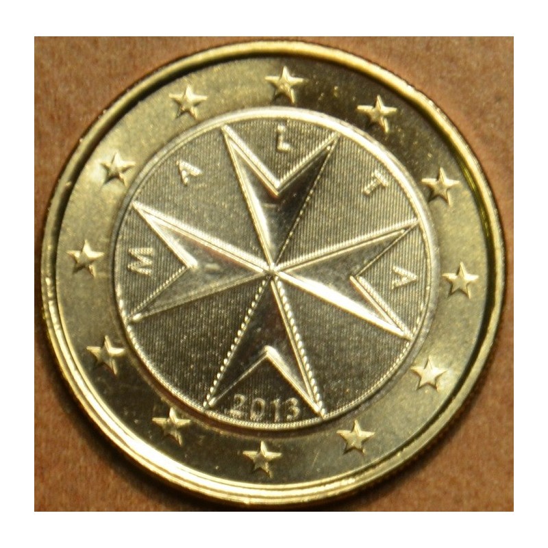 Euromince mince 1 Euro Malta 2013 (UNC)