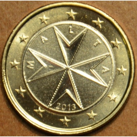 eurocoin eurocoins 1 Euro Malta 2013 (UNC)