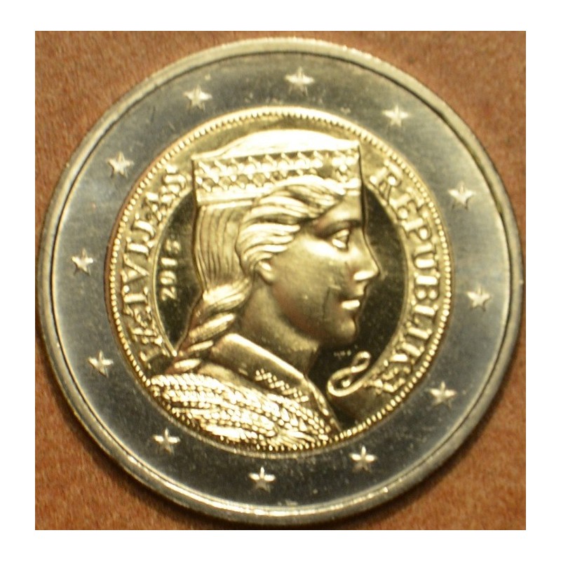 Euromince mince 2 Euro Lotyšsko 2015 (UNC)