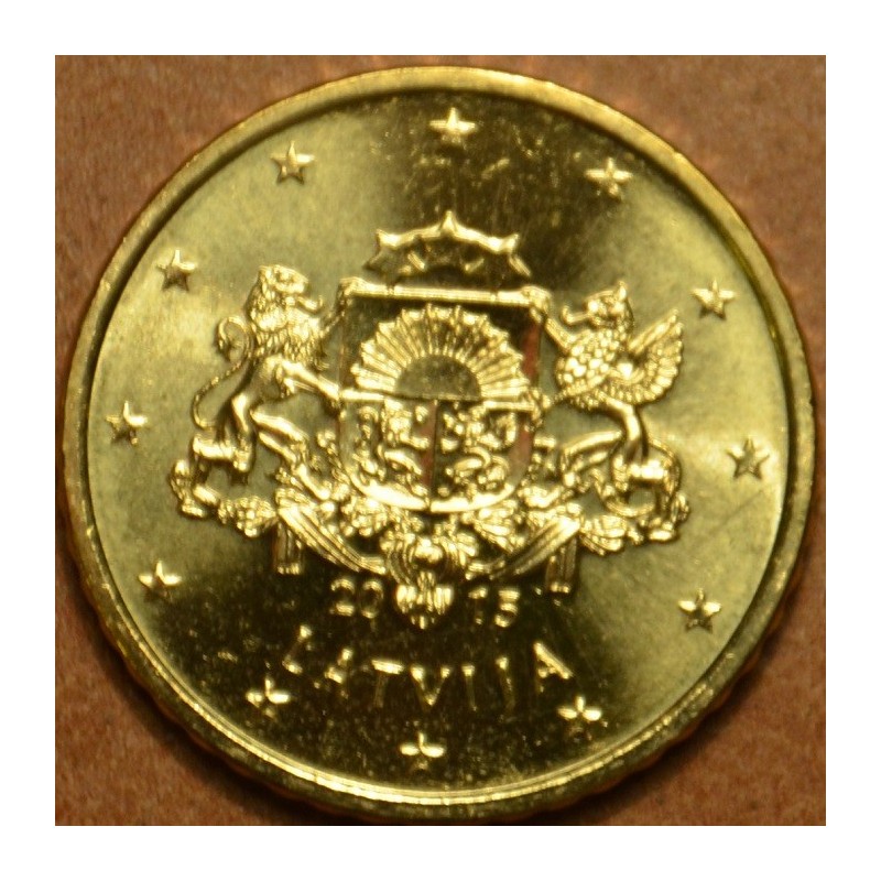 Euromince mince 50 cent Lotyšsko 2015 (UNC)