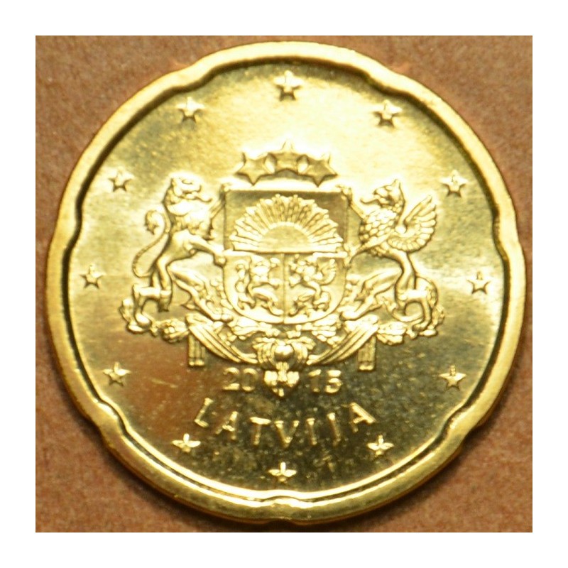 Euromince mince 20 cent Lotyšsko 2015 (UNC)