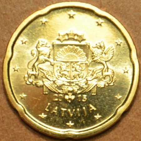 eurocoin eurocoins 20 cent Latvia 2015 (UNC)