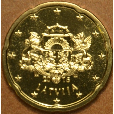 Euromince mince 20 cent Lotyšsko 2016 (UNC)