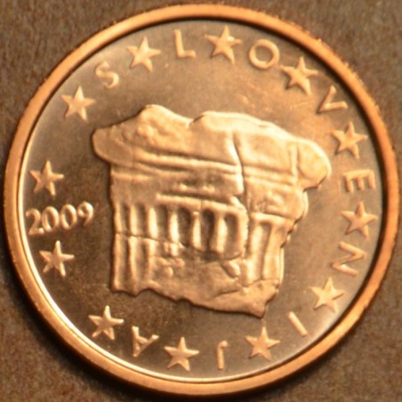 euroerme érme 2 cent Szlovénia 2009 (UNC)