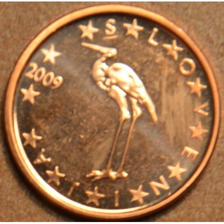 eurocoin eurocoins 1 cent Slovenia 2009 (UNC)