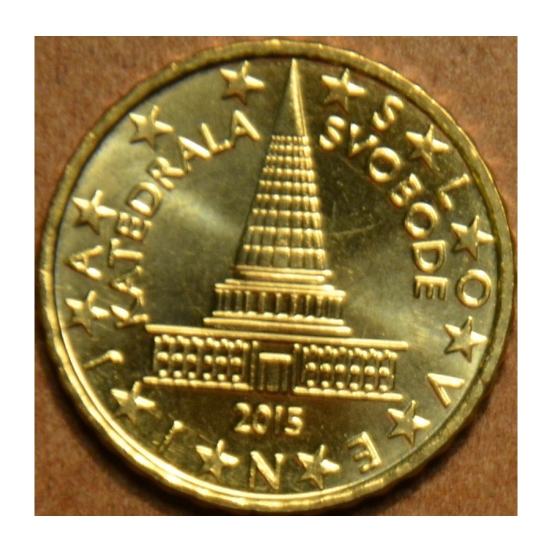 Euromince mince 10 cent Slovinsko 2015 (UNC)