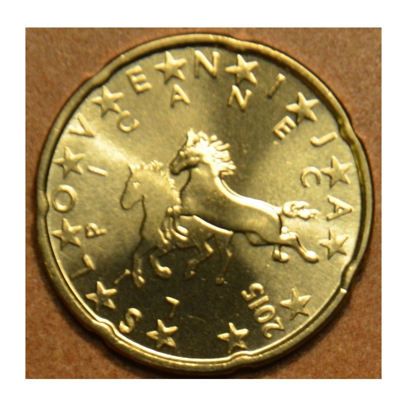 Euromince mince 20 cent Slovinsko 2015 (UNC)