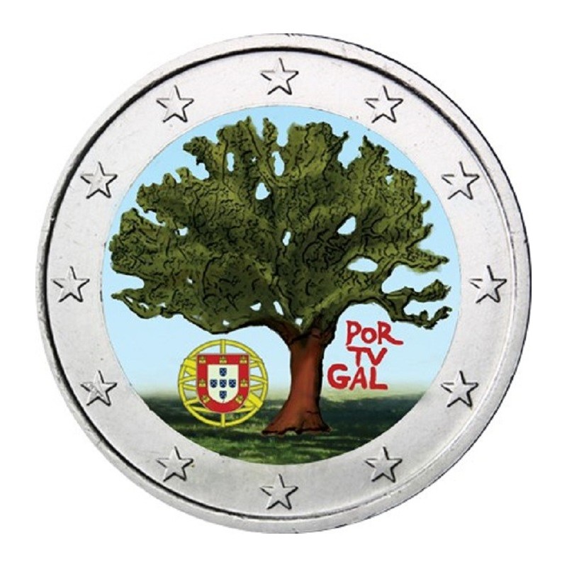 Euromince mince 2 Euro Portugalsko 2007 - Portugalské predsedníctvo...