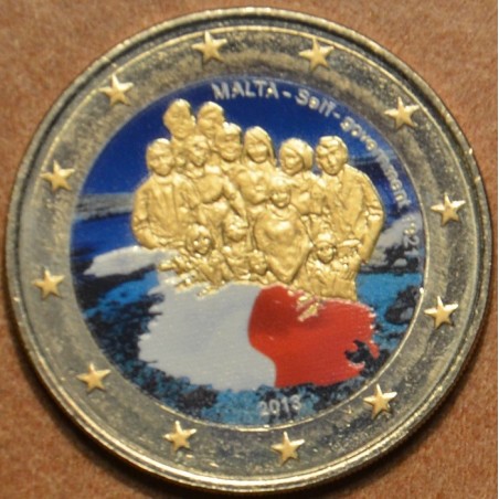 eurocoin eurocoins 2 Euro Malta 2013 - 1921 Self Government II. (co...