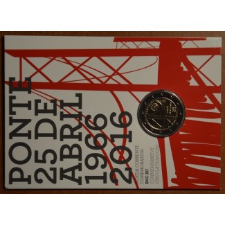 Euromince mince 2 Euro Portugalsko 2016 - 50 rokov od vybudovania p...