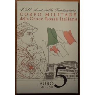 eurocoin eurocoins 5 Euro Italy 2016 - Red cross (BU card)