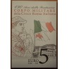 euroerme érme 5 Euro Olaszország 2016 - A Vöröskereszt (BU kártya)