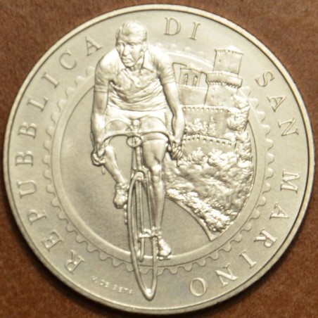 Euromince mince 5 Euro San Marino 2014 - Gino Bartali (BU)