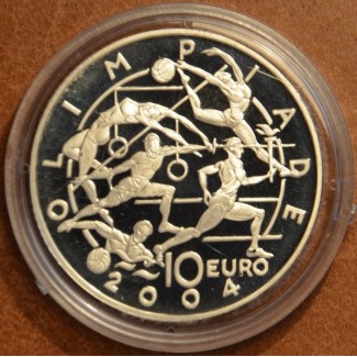 Euromince mince 10 Euro San Marino 2004 - Olympijské hry (Proof)