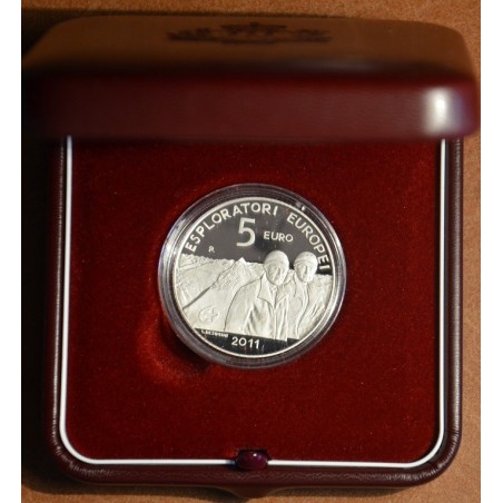 Euromince mince 5 Euro San Marino 2011 - Európski objavitelia (Proof)