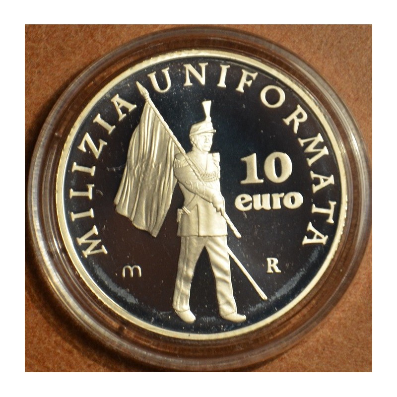 euroerme érme 10 Euro San Marino 2003 - A rendőrség 500 éve (Proof)