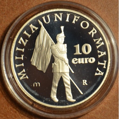 Euromince mince 10 Euro San Marino 2005 - 500 rokov polície (Proof)