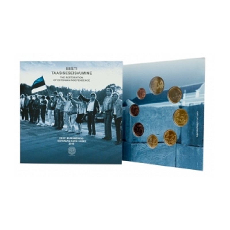 Euromince mince Sada 8 euromincí Estónsko 2016 (UNC)
