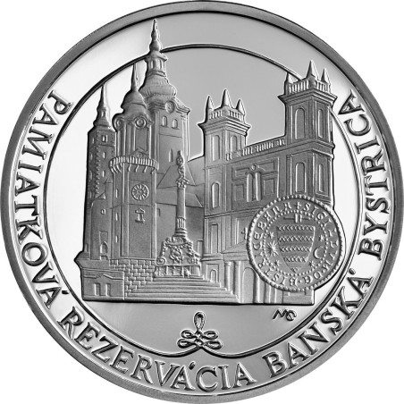Euromince mince 20 Euro Slovensko 2016 Pamiatková rezervácia Banská...