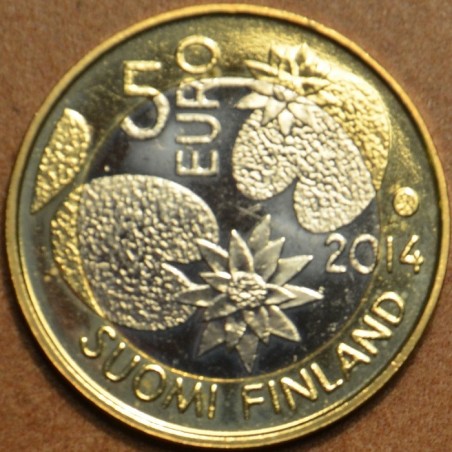 euroerme érme 5 Euro Finnország 2014 - A vadon (UNC)