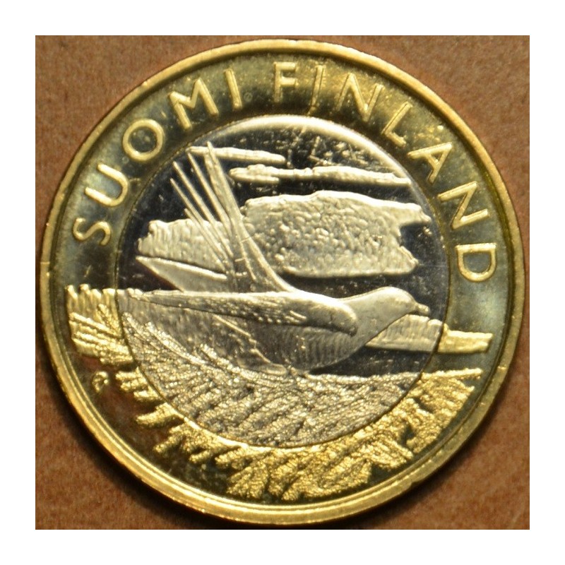 eurocoin eurocoins 5 Euro Finland 2014 - Karelia - Cuckoo (UNC)