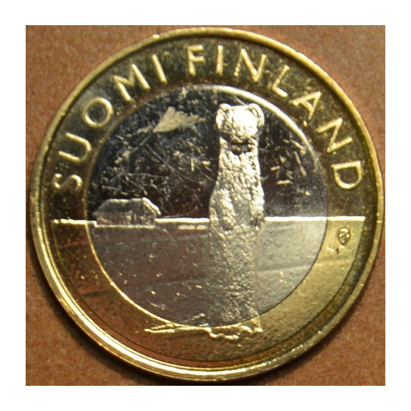 Euromince mince 5 Euro Fínsko 2015 - Ostrobothnia - Hranostaj (UNC)