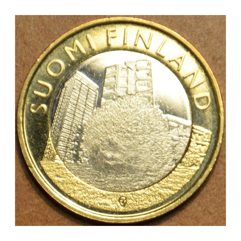 Euromince mince 5 Euro Fínsko 2015 - Uusimaa - Jež (UNC)