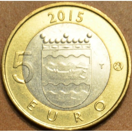 euroerme érme 5 Euro Finnország 2015 - Uusimaa - Sündisznó (UNC)