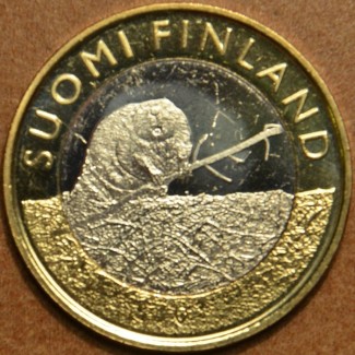 euroerme érme 5 Euro Finnország 2015 - Satakunta - Hód (UNC)