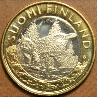 euroerme érme 5 Euro Finnország 2015 - Tavastia - Hiúz (UNC)