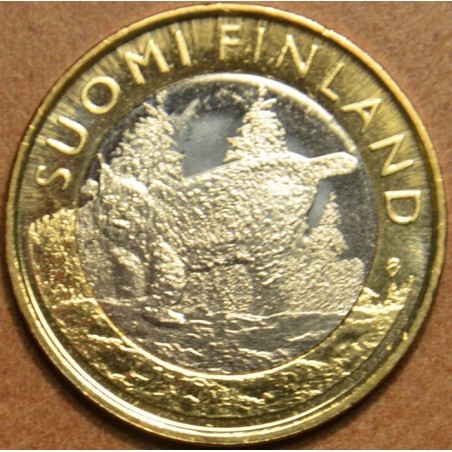 eurocoin eurocoins 5 Euro Finland 2015 - Tavastia - Lynx (UNC)