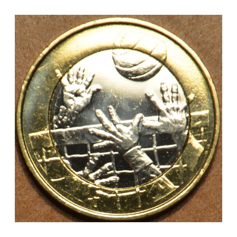 eurocoin eurocoins 5 Euro Finland 2015 - Volleyball (UNC)