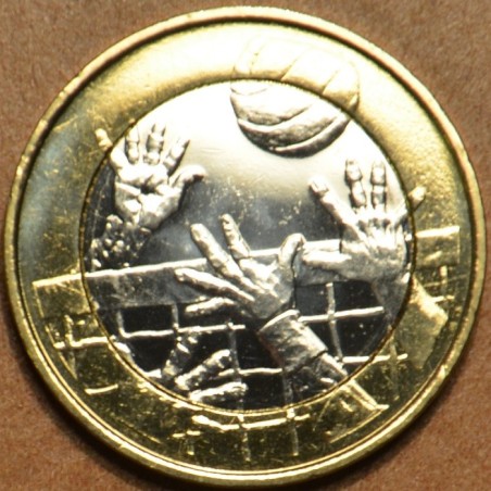 eurocoin eurocoins 5 Euro Finland 2015 - Volleyball (UNC)